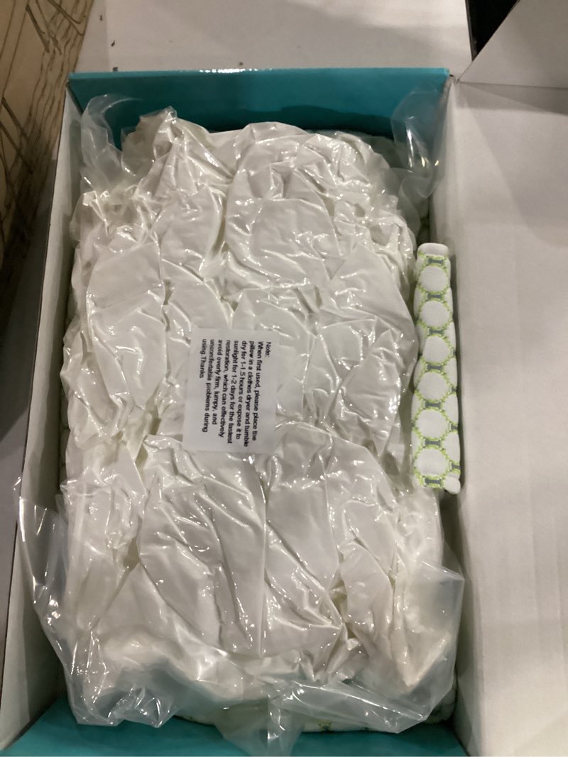 Condition photo showing Good Condition for oternal pregnancy pillow for pregnant women – comfortable maternity pillow for side sleepers, supports back, belly, hips, and legs, with removable & adjustable cover green regular