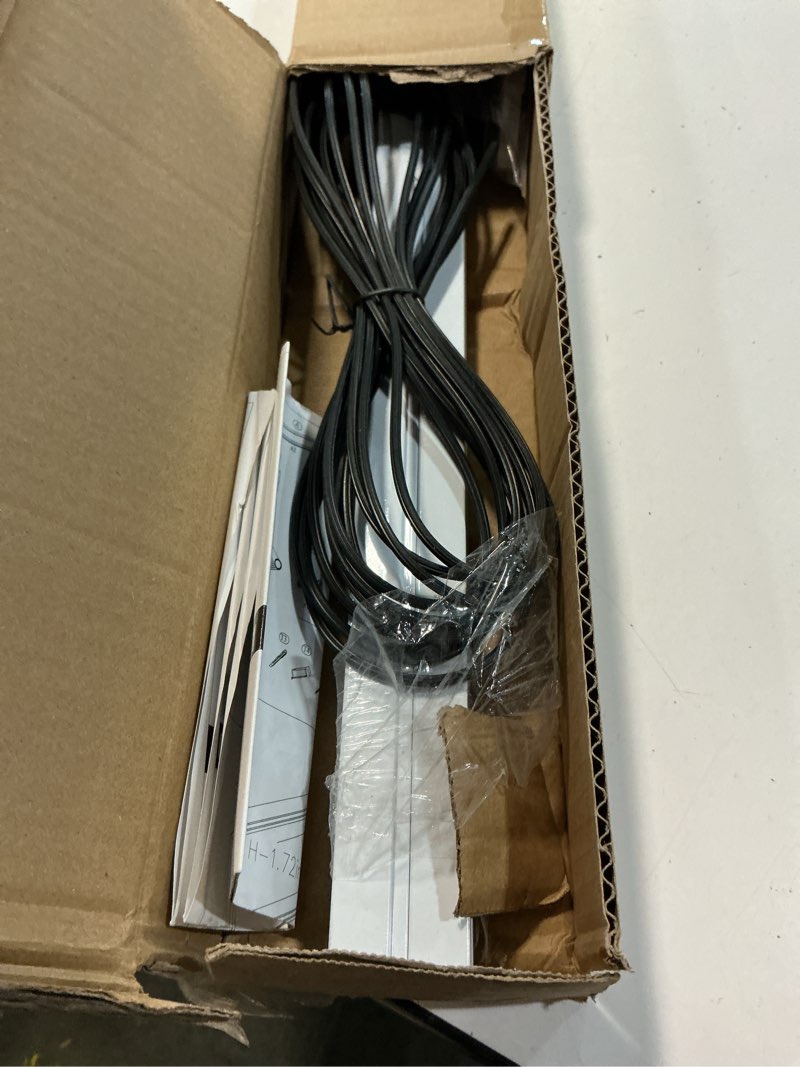 Condition photo showing Good Condition for window screen frame kit 48inx60in fiberglass window screen replacement kit includes full set of tools suitable for windows?framed mesh replacement window screens, home, patio 48inx60in white