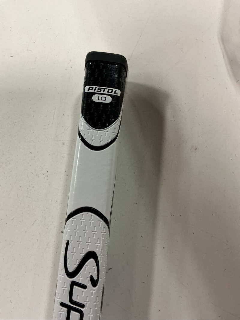 Condition photo showing Good Condition for Cobra Golf Vintage Stingray Putter Right Stainless Steel 35 Inches Mallet Single Bend SS PISTOL 1.0 Black
