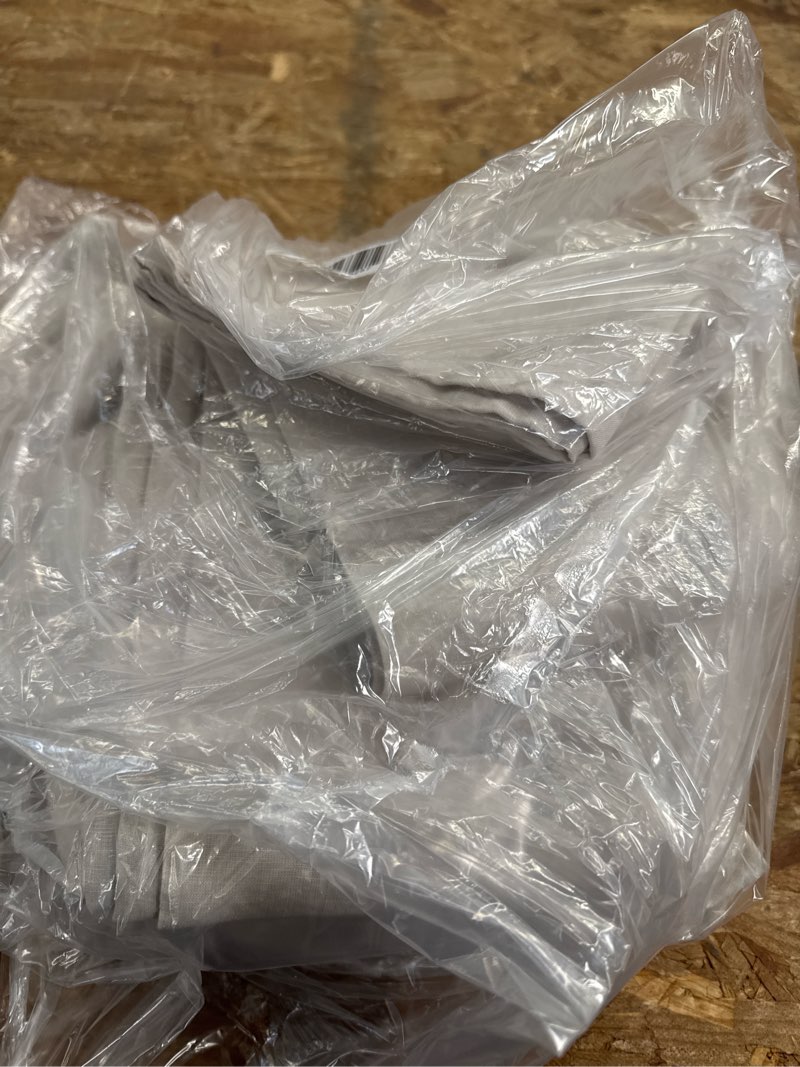 Condition photo showing Good Condition for european linen sheet set, full, sand