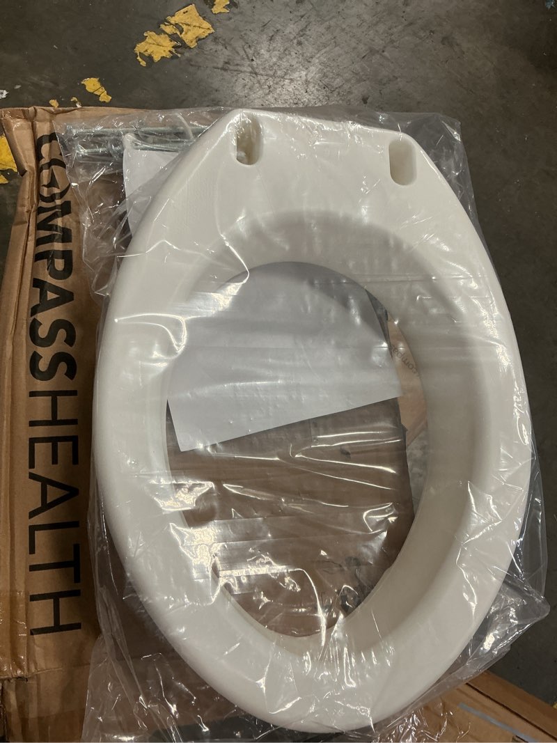 Condition photo showing Good Condition for compass health carex toilet seat elevator - standard