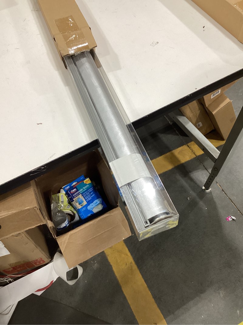 Condition photo showing Good Condition for Changshade Blackout Roller Shades for Windows (Grey, 34" W x 72" H) Grey 34"W x 72"H