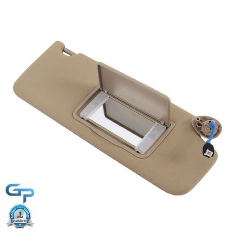 right passenger side sun visor compatible with honda pilot 2017-2021, ridgeline 2018-2020, sunvisor 