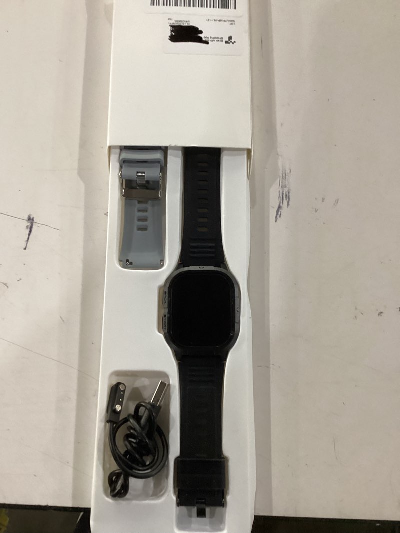 Condition photo showing New/Like New for Smart Watch for Men Fitness Tracker: Waterproof Military Digital Mens Watches Running Make Answer Call Smartwatch Android Phone iPhone Samsung Compatible Sleep SpO2 Heart Rate Monitor Step Pedometer Black