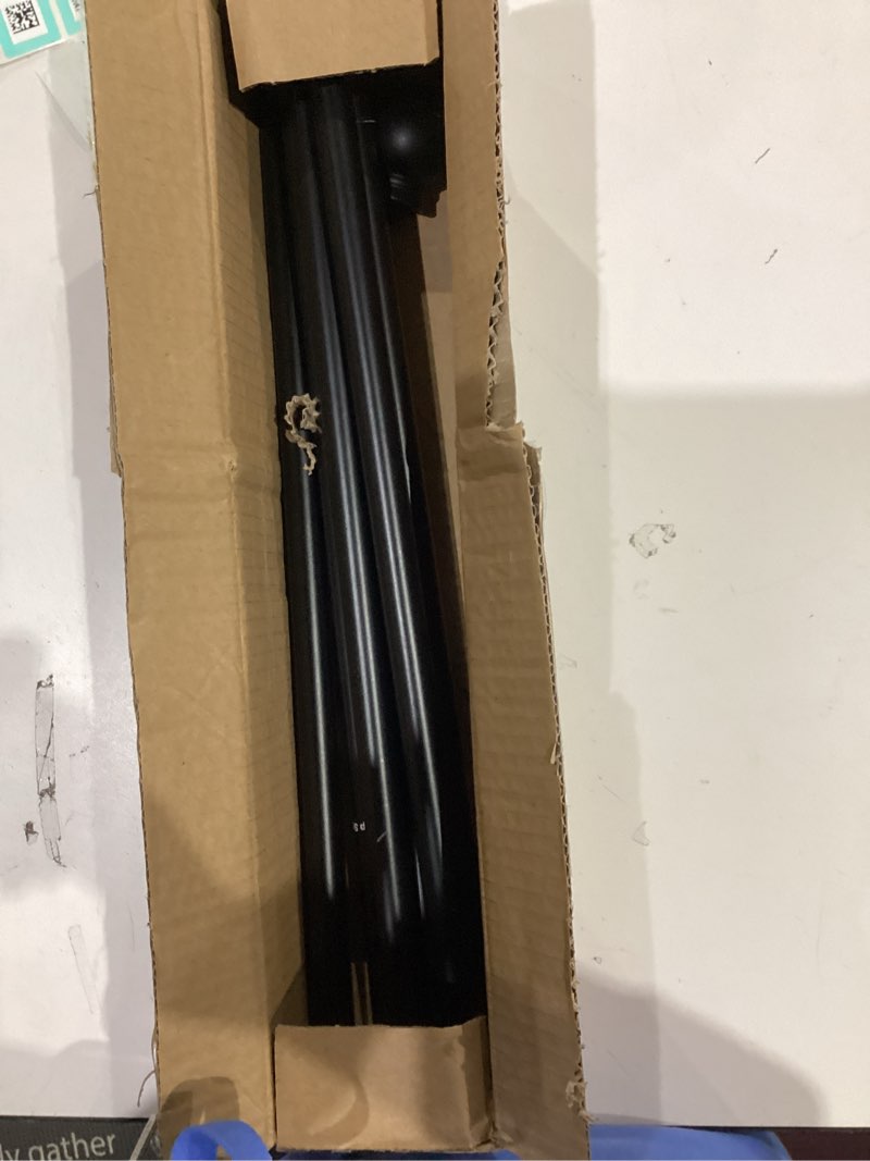 matte black shower curtain rod,1 inch diameter stainless steel adjustable spring tension rods 32 to 80",with holders,anti-slip,curtain rods no drilling(1 pack) 32-80 black