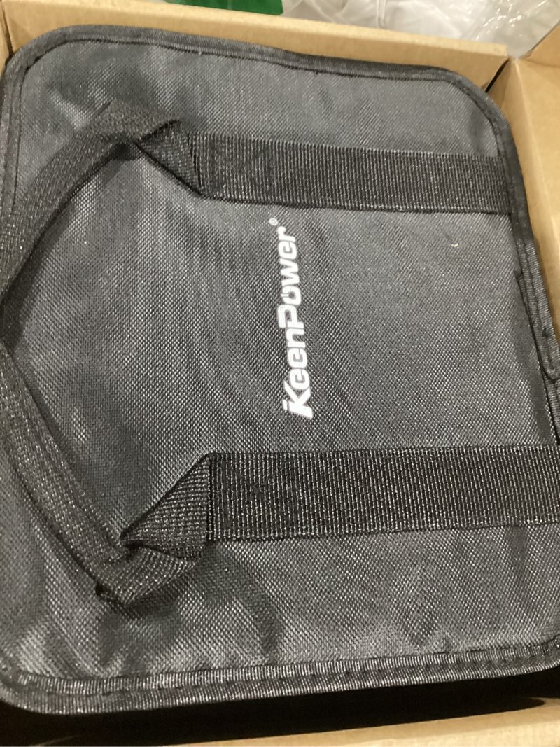 Condition photo showing As Is for KeenPower Tire Inflator Portable Air Compressor - Super Fast - 21V Rechargeable Battery Powered Handheld 160PSI Tire Inflator, Dual Power Supply Modes, Portable Air Pump for Car Motorcycle E-Bike Yellow