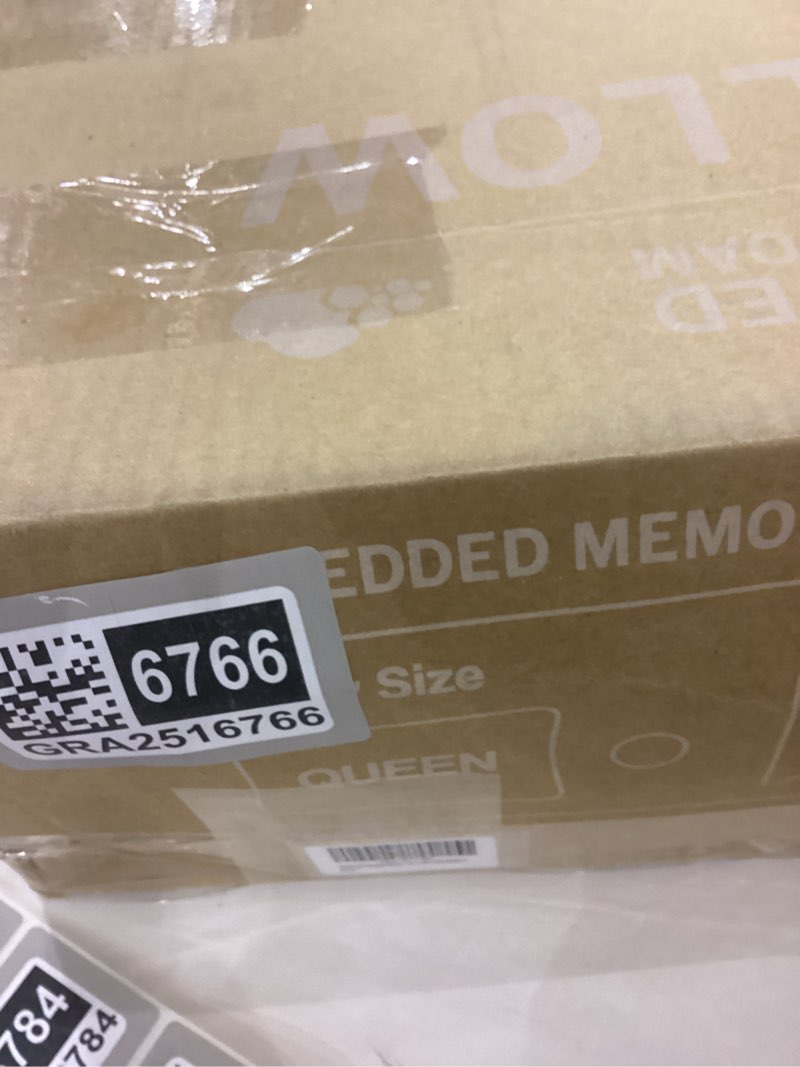 Condition photo showing Good Condition for Cooling Memory Foam Pillows for Deep Sleep Bed Pillow forNeck Support with Removable & Washable Cover Cooling Pillow for Neck PainRelief Pillow for Shoulder & Back Queen+Extra Fill Pack of 1 (Queen+Extra Fill) Pack of 1 Crescent White-cooling++