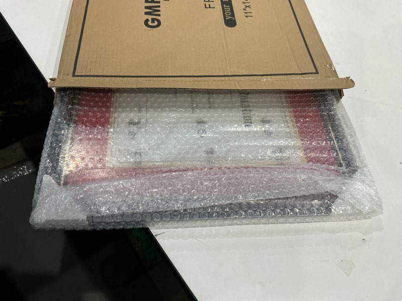 Condition photo showing Good Condition for graduationmall 11x14 diploma frame with red over gold mat or display 15x18 certificate without mat,solid wood & tempered glass,cherry finish with gold trim cherry with gold trim / red over gold mat 15x18 or 11x14 with mat