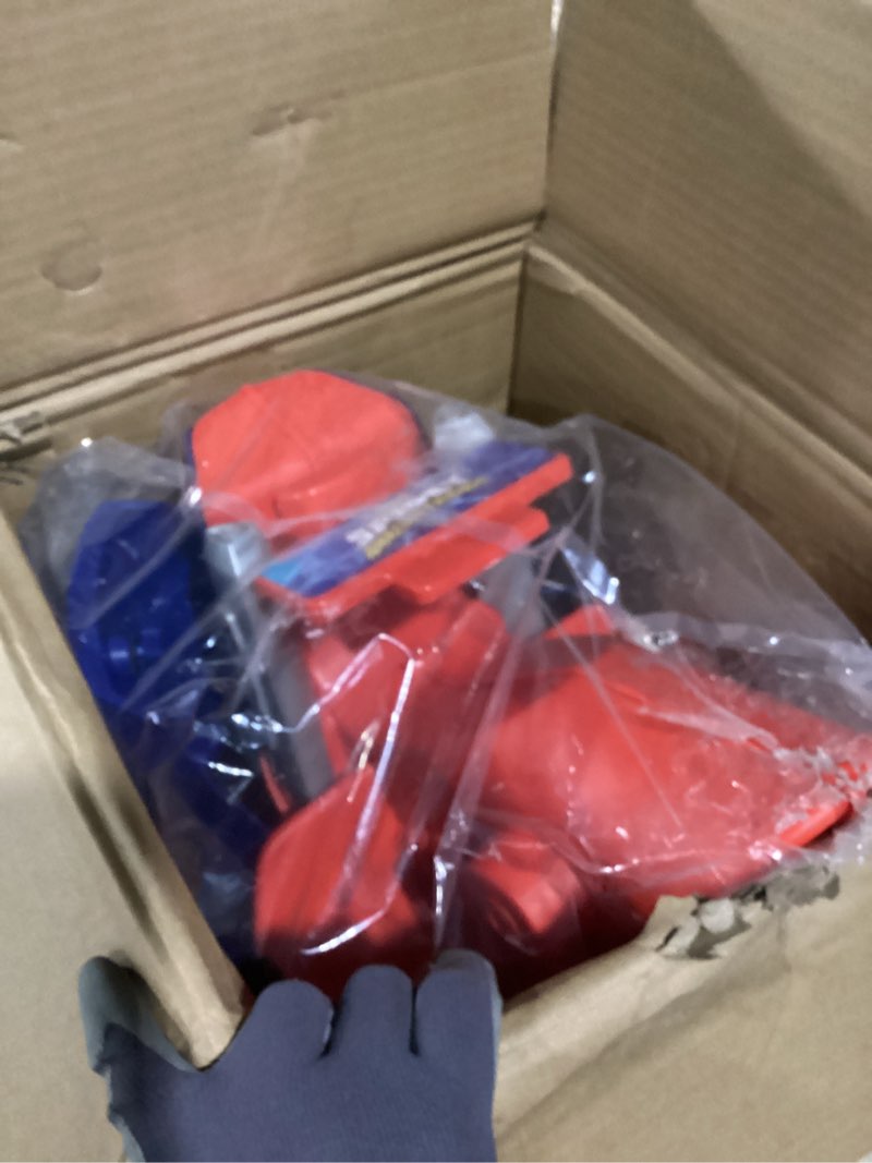 Condition photo showing Good Condition for kid trax 6v marvel spiderman disney junior toddler bike - ride on toys, kids bike, outdoor toys, tricycle, bikes, marvel toys, trike, max speed 1.5mph, 18-36 months, max weight of 44lbs, red & blue spiderman red