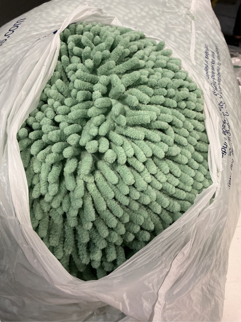 Condition photo showing Good Condition for muddy mat® cloud k-9 bed for dogs & cats, soft & relaxing donut dog bed, chenille material, removable cover, washable & dryer safe–seafoam green small(25'x25') small (25''x25'') seafoam green