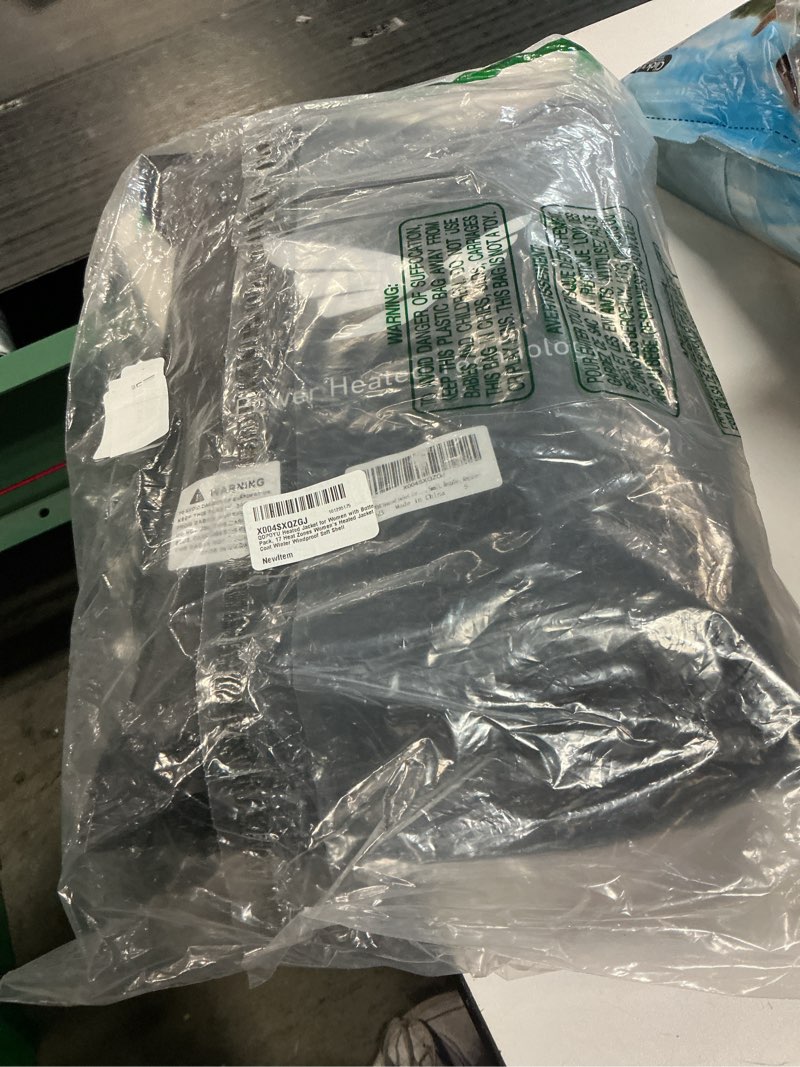 Condition photo showing New/Like New for Heated Jacket for Women with ??tter? Pack, 17 Heat Zones Women's Heated Jacket Coat Winter Windproof Soft Shell Small