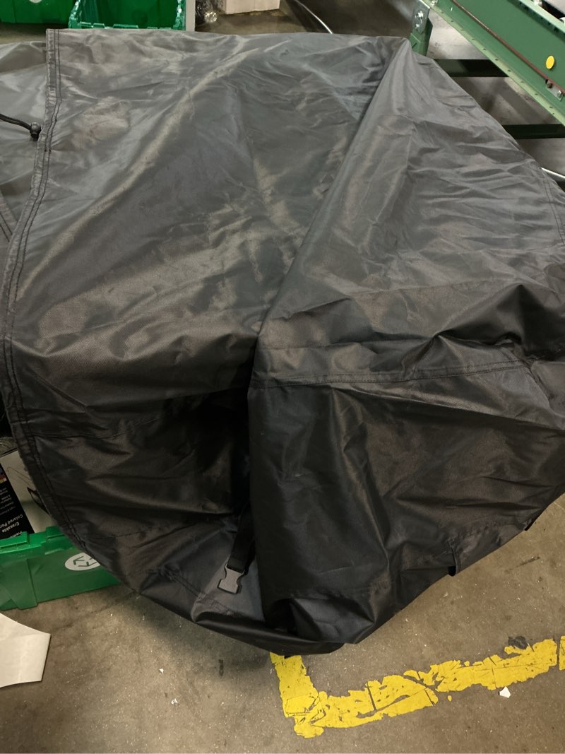 Condition photo showing Good Condition for (45x68x90)grill cover for outdoor grill, waterproof round bbq covers | fit most of outside barbecue gas charcoal grill smoker, heavy duty oxford fabric kettle uv&dust-resistant cover