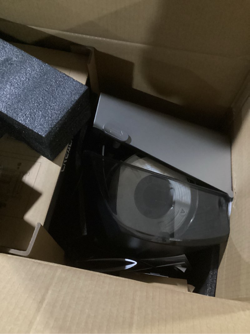 Condition photo showing As Is for Creality K2 SE Combo 3D Printer, Support Multicolor Printing with CFS, 500mm/s High-Speed, Smart Auto Leveling, Solid Metal Build Frame, Fully Assembled, Next-Gen Extruder, 220×215×245 mm Build Volume