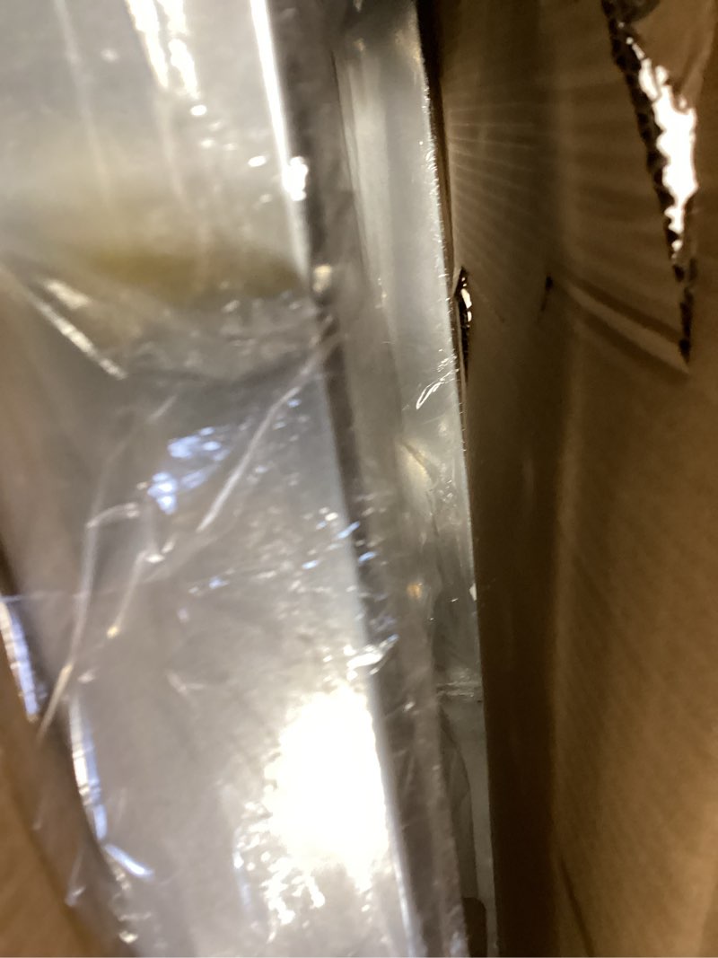 Condition photo showing Good Condition for Stainless Steel Gas Stove Top Covers, Large Gas Stove Guard Cover, Stove Top Covers For Gas Stoves And Electric Stoves (L 30" X W 22" X H 2.56") With Non-Slip Silicone Strips-Silver