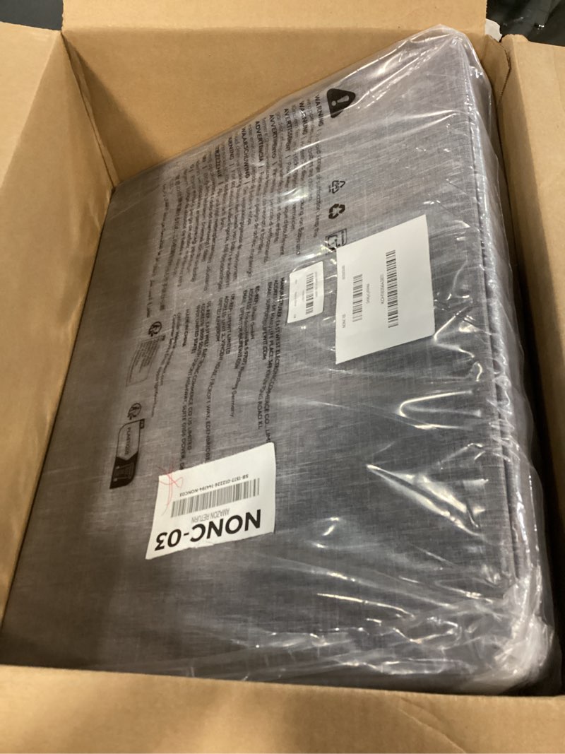 Condition photo showing New/Like New for Lifewit 75LClothes Storage Bins with Metal Frame, Stackable Storage Box, Foldable Clothing Storage Bins with Lids, Storage Bags Fabric Box Organizer with Clear Window? Zippers? Sturdy Handles 4 Pack 4 75L