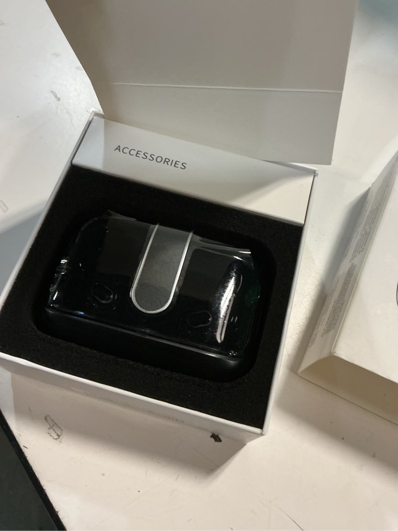Condition photo showing Good Condition for wireless earbuds 75hrs bluetooth 5.4 headphone sport, 2026 bluetooth earbuds stereo deep bass over ear bud with earhooks, enc noise cancelling mic, ipx7 waterproof earphone for gym/running/workout black