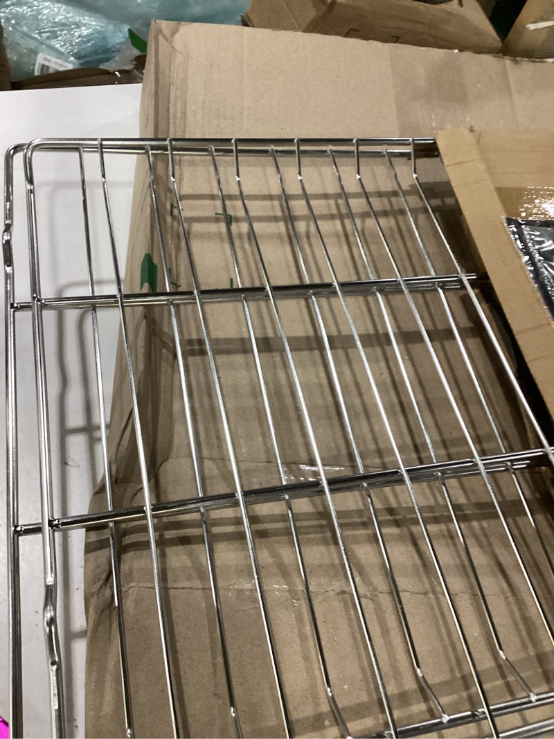 Condition photo showing Good Condition for cooling rack and baking rack with stainless steel, 2 - pack 10 x 15 inches heavy duty cooling racks for cooking and baking, sturdy cookie cooling rack, easy to clean oven & dishwasher safe