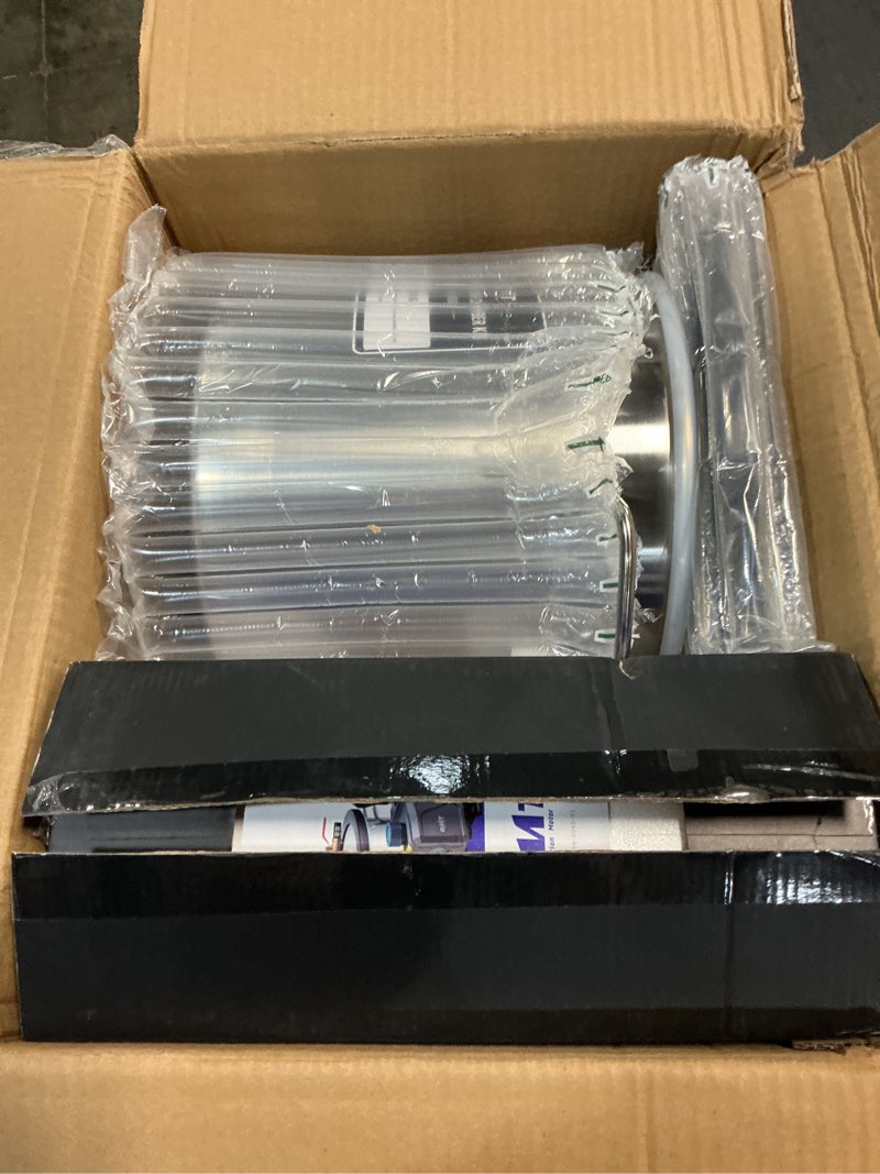 Condition photo showing New/Like New for orion motor tech 3 gal vacuum chamber with pump kit, 3.5 cfm vacuum pump and chamber kit with tempered glass lid 5 ft hose, vacuum degassing chamber kit for stabilizing wood degassing silicone resin 3.0 gal.