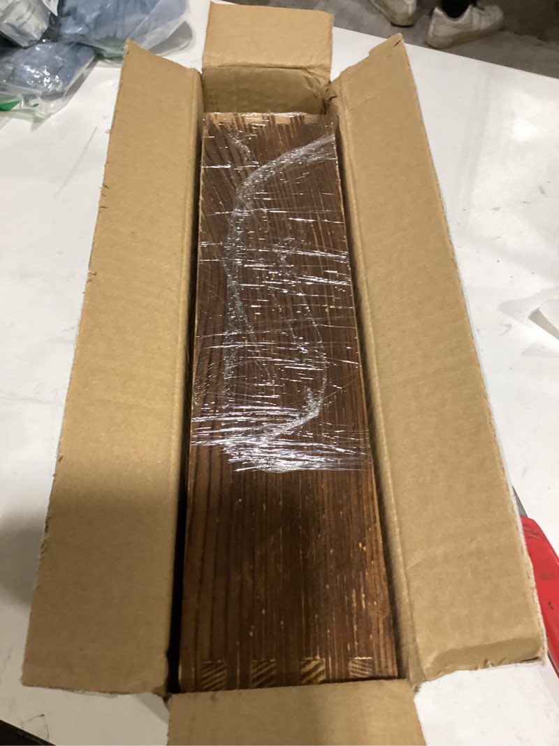 Condition photo showing As Is for 2 set wooden tiered risers display stands for vendor events,stackable wood cupcake display stand,farmhouse decor wood dessert table display set,vendor booth display items,food display risers for party