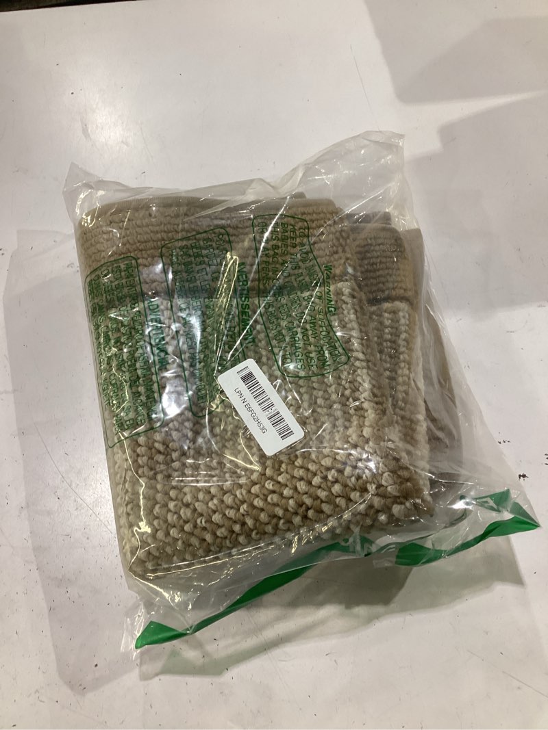Condition photo showing Good Condition for beqhause indoor door mat 20" x 32", dirt trapper door mats, beige | non-slip entryway rugs washable, trap dirt absorbent welcome mat, low profile floor mats for front back door and entryway