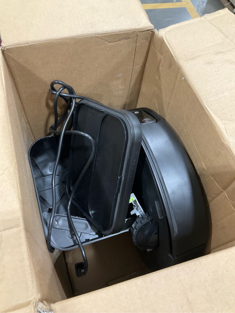 Condition photo showing As Is for iRobot Roomba Max 705 Vac Robot Vacuum + AutoEmpty Dock - Extreme Power-Lifting Suction, Anti-Tangle Dual Rubber Brushes, Self-Empties, Recognizes and Avoids Obstacles, LiDAR Navigation Black