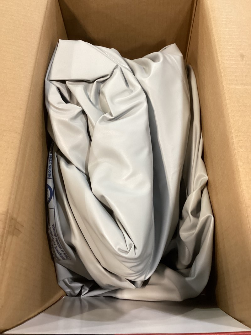 Condition photo showing As Is for intex 24" full dream lux pillow top dura-beam airbed mattress with built-in pump