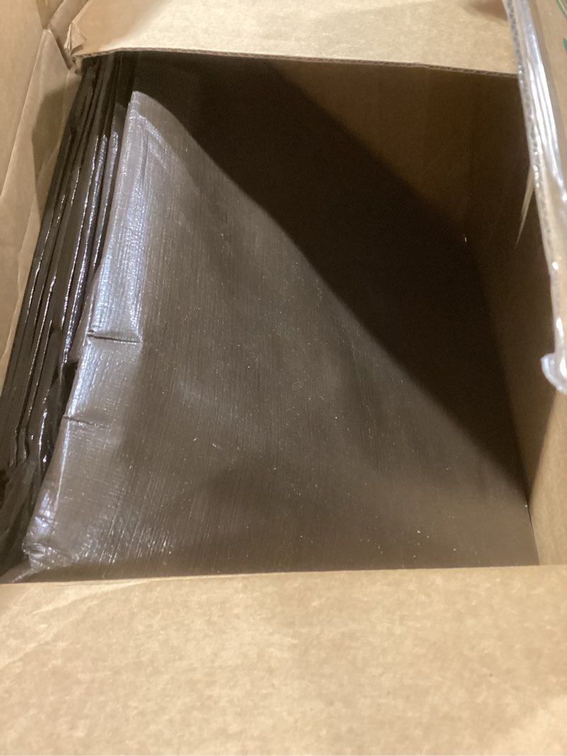 Condition photo showing Good Condition for Amazon Basics Multi Purpose Waterproof Poly Tarp Cover, 20 X 20 FT, 10MIL Thick, Brown/Silver, 1-Pack