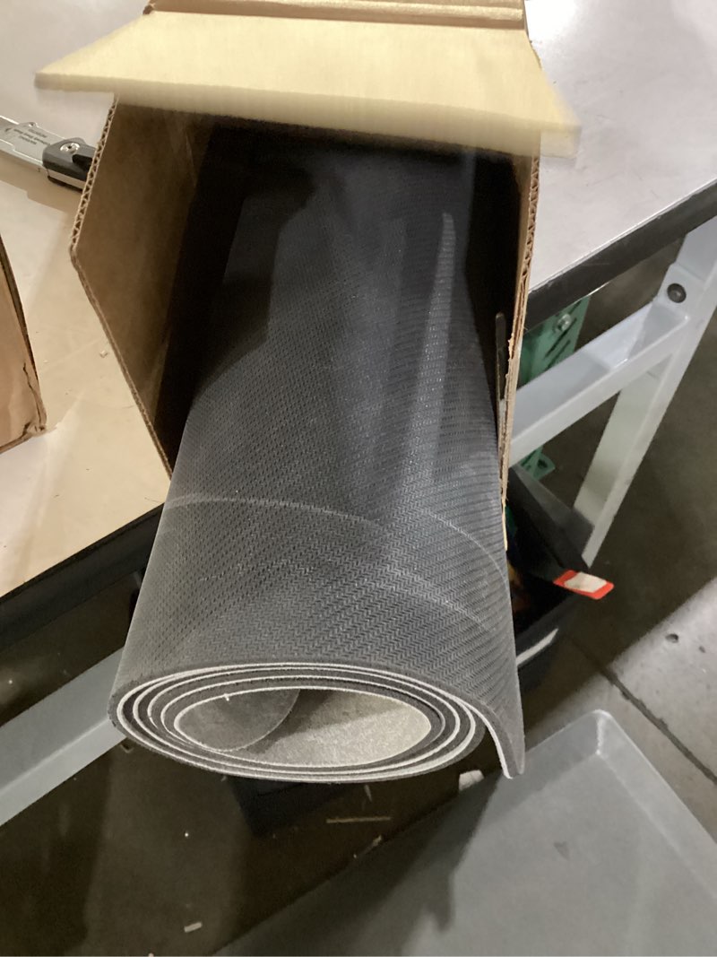 Condition photo showing Good Condition for montvoo -bath mat rug-rubber backing non slip quick dry absorbent thin bathroom rugs fit under door-faux suede surface bathroom floor mats-shower rug for in front of bathtub shower gray 24"x48" grey 48" x 24"