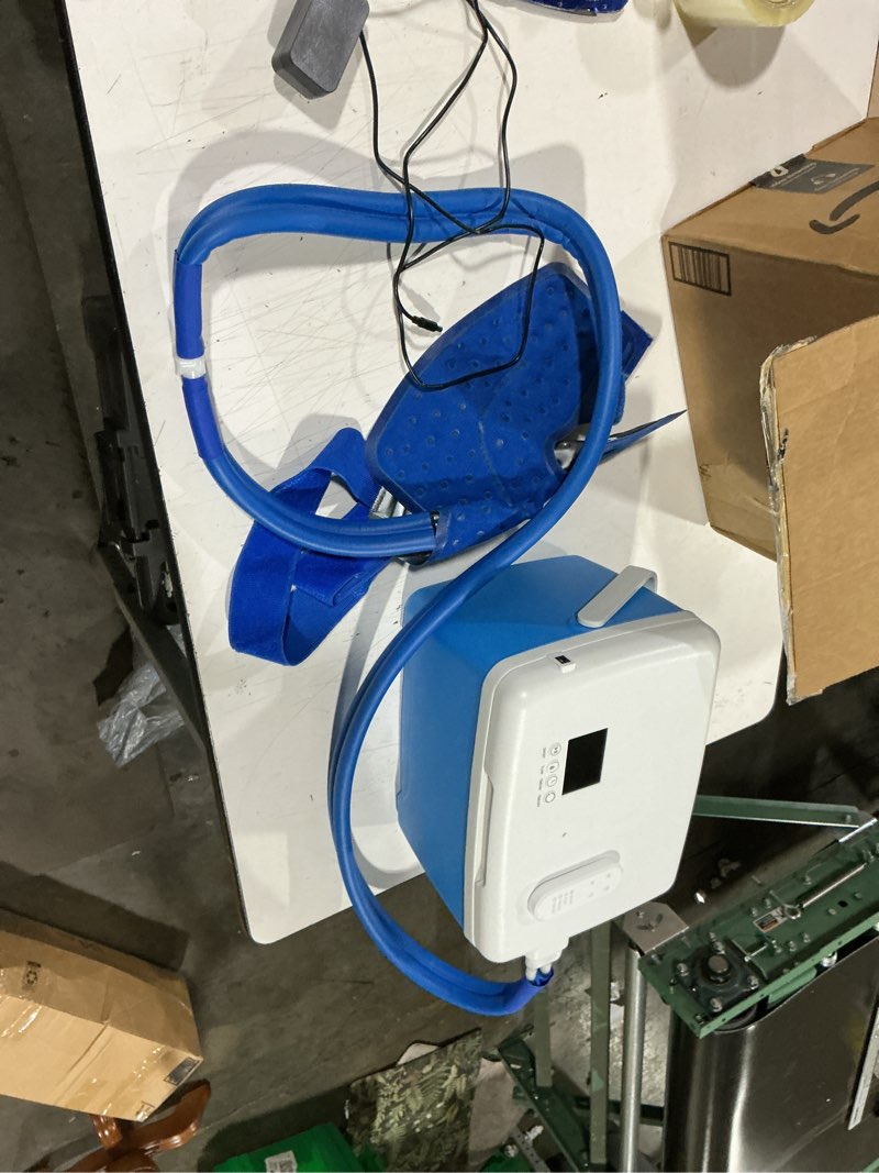 Condition photo showing Good Condition for ice machine for back hip belly surgery | wireless remote & temp monitor | adjustable timer & power-saving mode & led screen, replacement cold therapy compression pad, cryotherapy pain relief