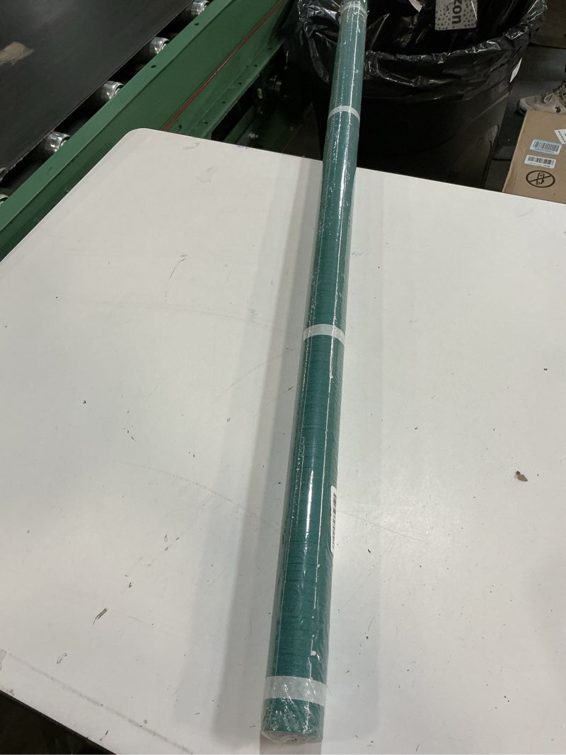 Condition photo showing Good Condition for teal grasscloth peel and stick wallpaper textured self-adhesive contact paper a set of 47" x 120" linen grasscloth removable wallpaper for cabinets counter top liners 47" x 120" teal