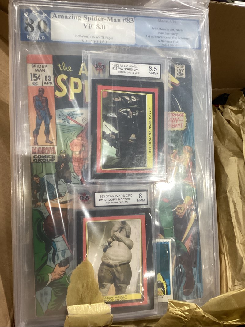 Condition photo showing Good Condition for Collector’s Crate Mystery Box – Comic Book Series 6 – Limited Edition /20 - Vintage Comics, Collectibles, Graded Cards & Rare Autographed Memorabilia