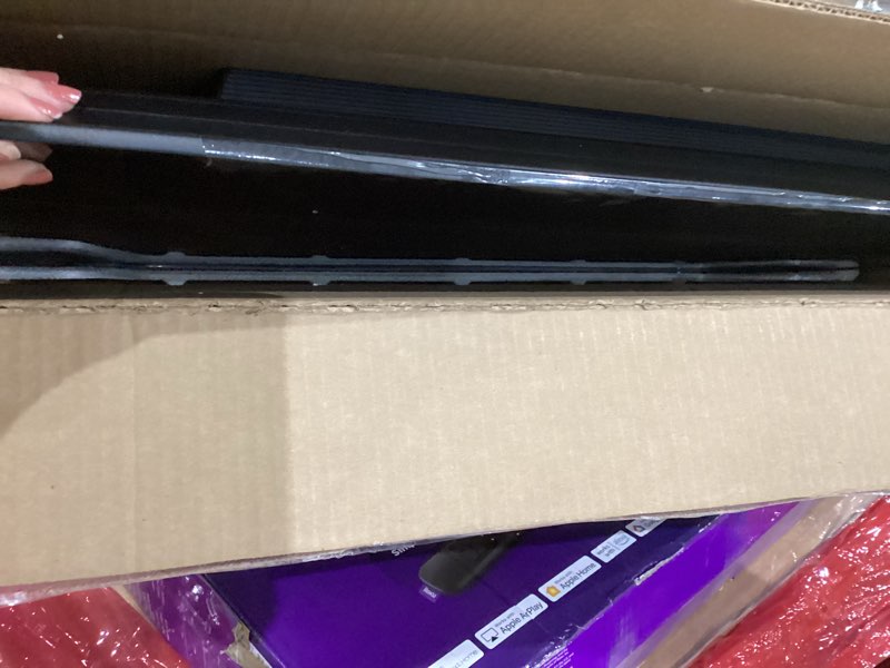 Condition photo showing As Is for 1 small burn-in spot & no legs as is.    samsung 43-inch class crystal uhd u8000f 4k smart tv (2025 model) endless free content, crystal processor 4k, metalstream design, knox security, alexa built-in 43-inch tv only