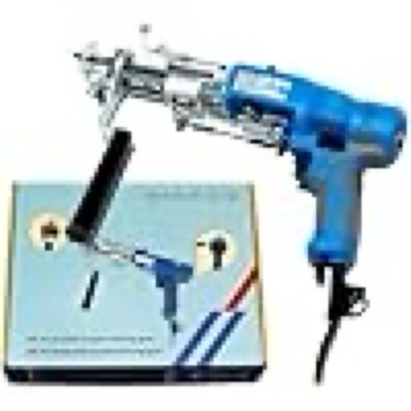 AK-V Tufting Gun – 2-in-1 Cut and Loop Pile – Rug Tufting Machine with Brushless Motor, Adjustable Speed (1000-6000 RPM), Low Noise, Ergonomic Design, LED Light – DIY Carpet Weaving Tool