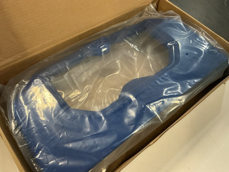 Condition photo showing Good Condition for aunginsy rear seat central armrest cup holder cup frame trim cover compatible with toyota tundra/( blu