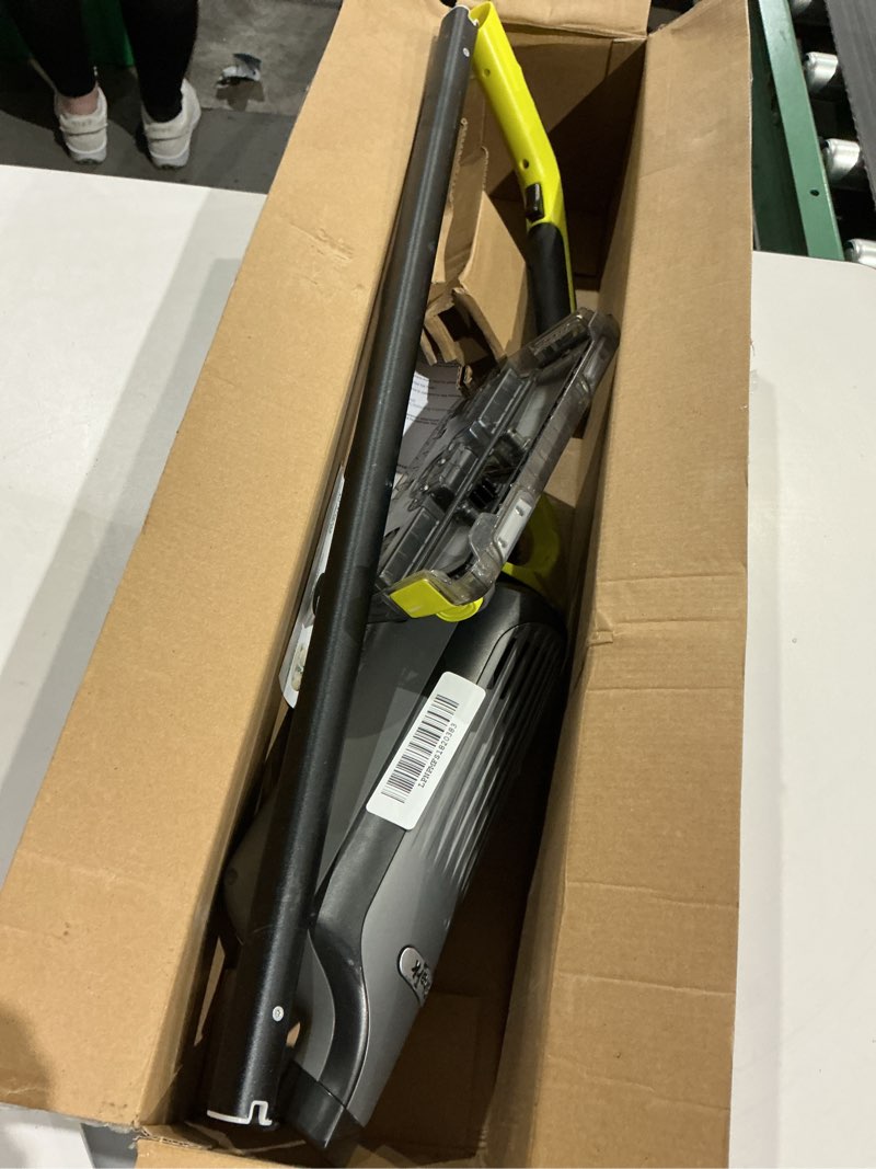 Condition photo showing As Is for shark vacmop cordless hard floor cleaner, vacuum and spray mop, powerful suction, lightweight, led headlights, includes 4 disposable pads, 12oz multi-surface cleaning solution, gray, vm252