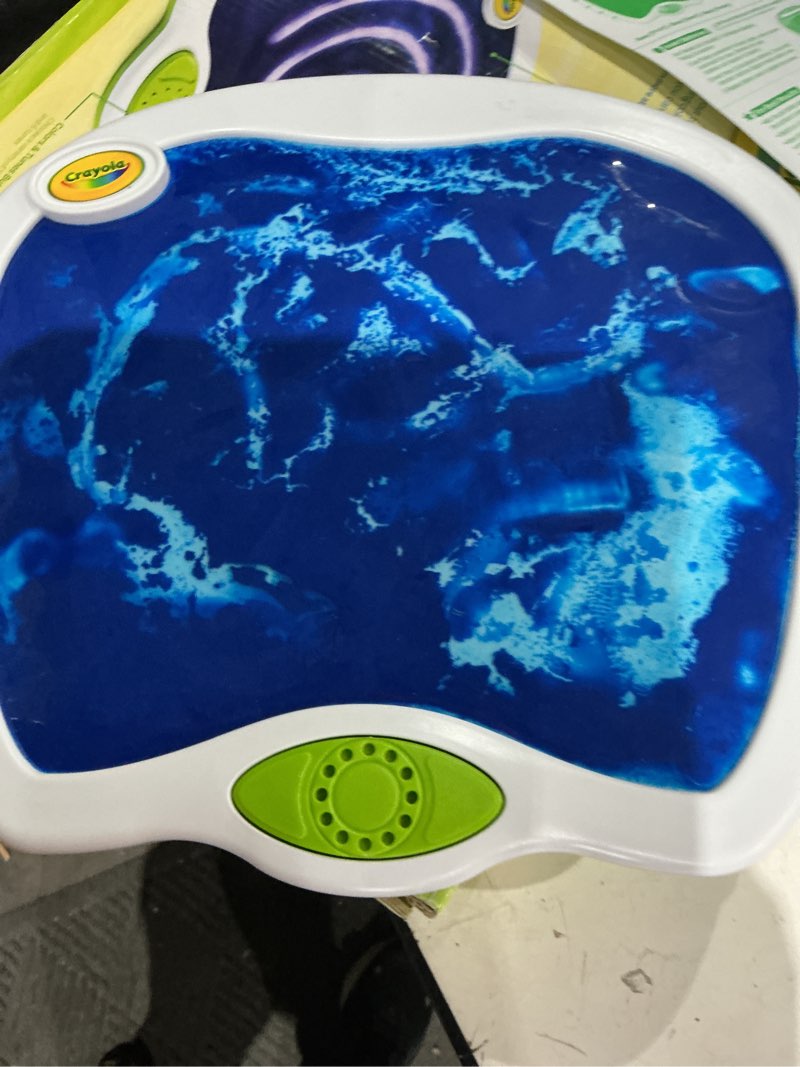 Condition photo showing Good Condition for crayola touch lights, musical doodle board, stocking stuffers, toddler toy, holiday gift for kids