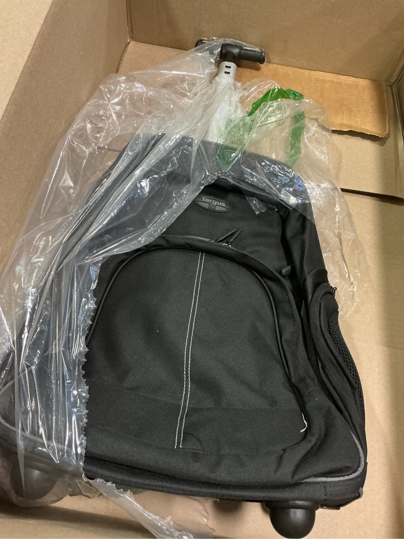 Condition photo showing Good Condition for Targus 16 Inch Groove Laptop Backpack, Black - Fits Most Laptops up to 16", Water Resistant Travel Backpack for Business Commuters and Travel (CVR600)