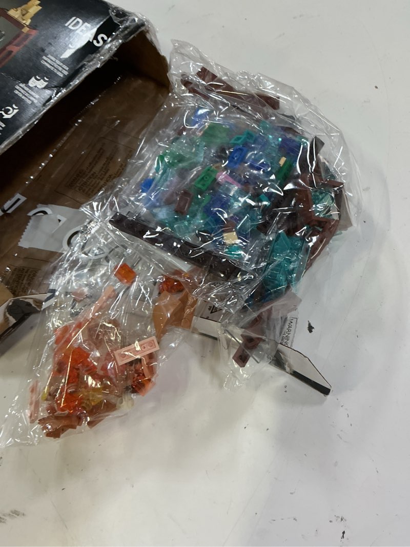 Condition photo showing Good Condition for lego ideas mineral collection building set for adults, ages 18+ - bedroom or office decor with 3 display shelves - unique gift idea for men & women - 21362 | bedroom or office decor, 3 display shelves, gift idea for men & women, 21362