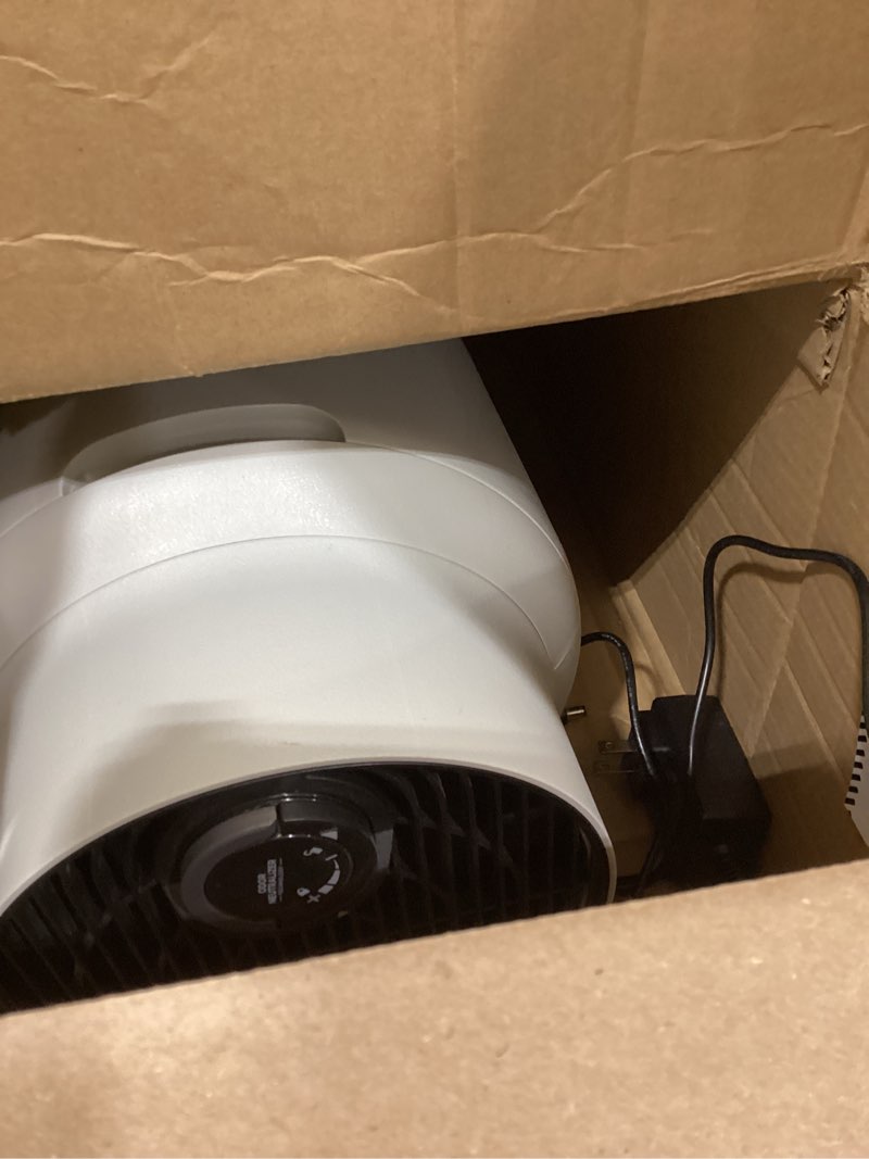 Condition photo showing As Is for Shark Air Purifier for Home, NeverChange Compact Pro, for Bedroom, Nursery, Home Office, Dorm, HEPA-Exceeding Filter, Captures Pollutants, Pet Dander, Dust, Odor, Smoke, and More, HP072, Dove Dove (250 sq. ft)