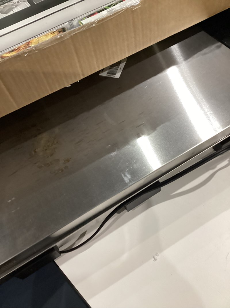 Condition photo showing Good Condition for proctor silex buffet server & food warmer, adjustable heat, for parties, holidays and entertaining, three 2.5 quart oven-safe chafing dish set, stainless steel