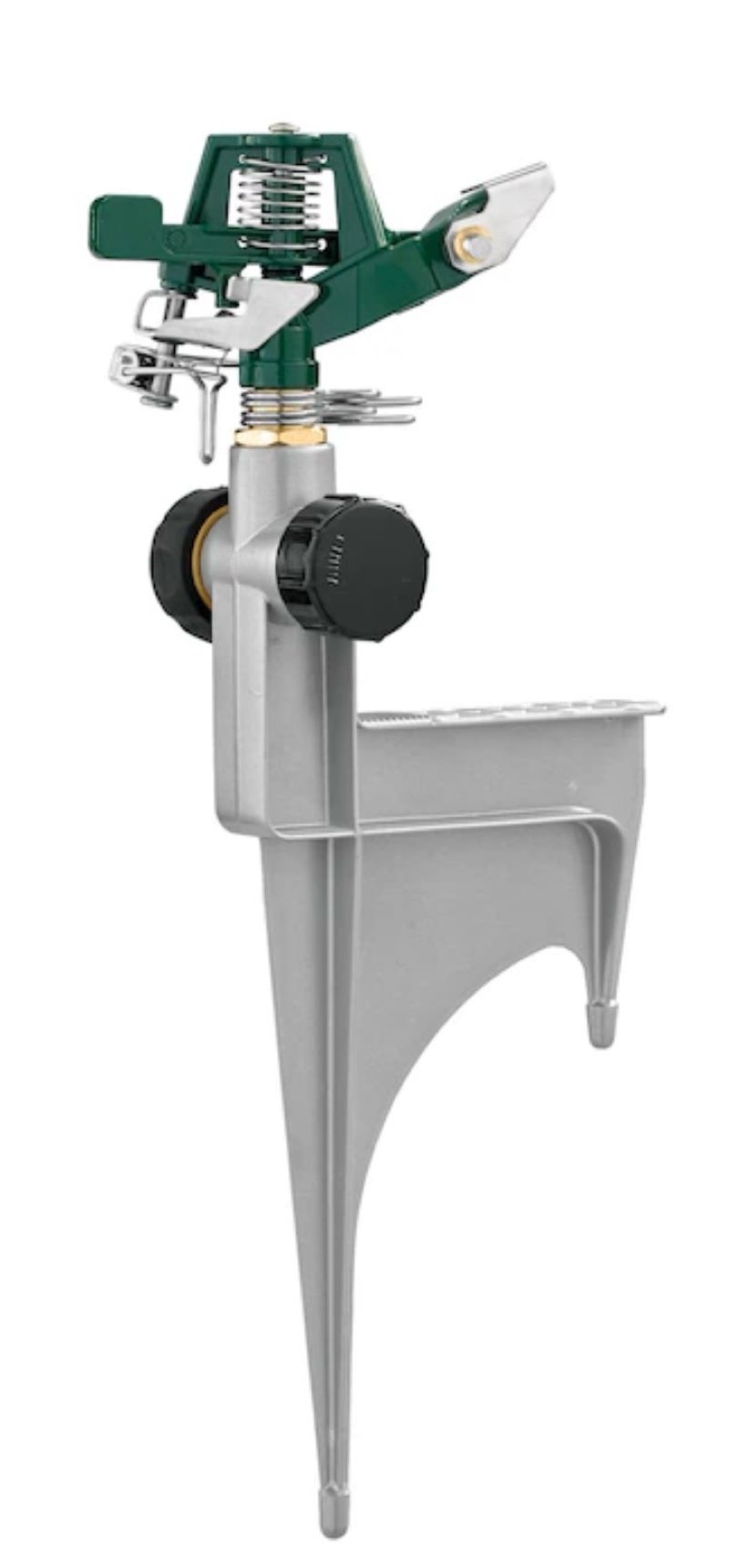orbit 2 -pack 6500-sq ft impulse spike lawn sprinkler