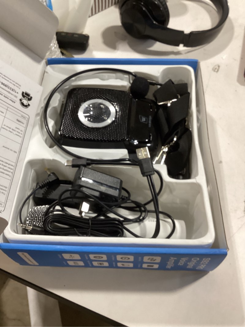 Condition photo showing Good Condition for w winbridge s92 pro portable pa system -25w bluetooth speaker with dual wireless microphones, wireless voice amplifier with headset mic and handheld mic for presentations, teaching, karaoke