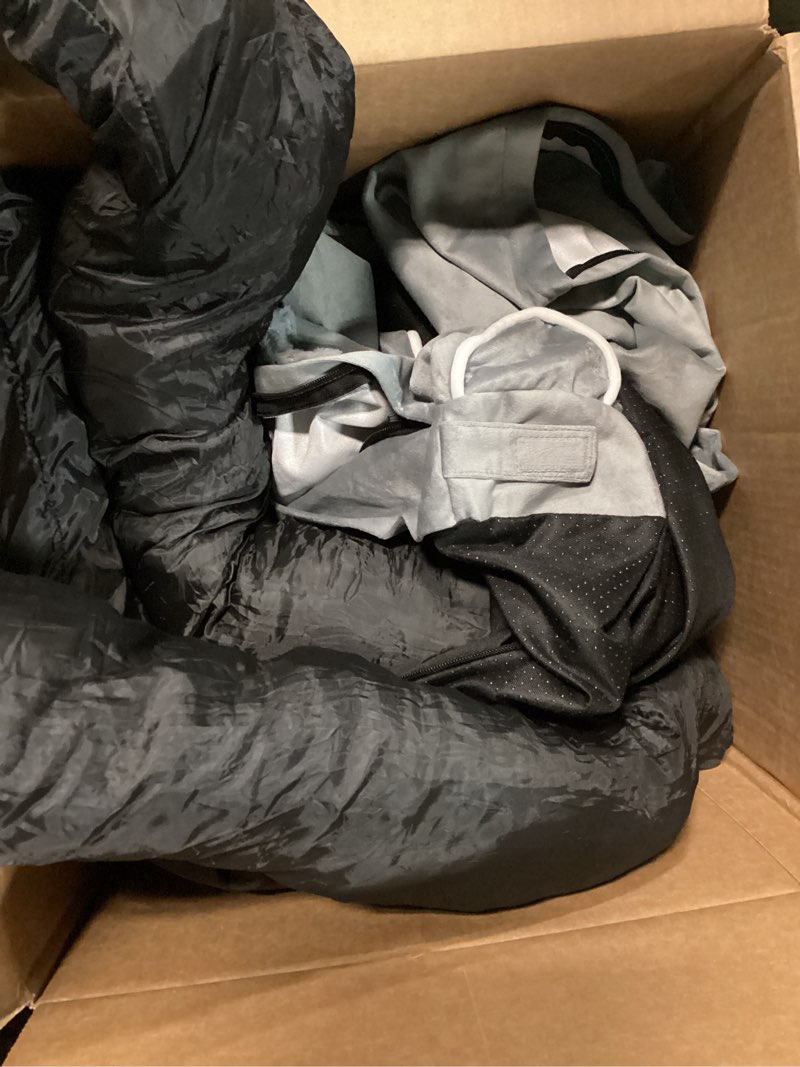 Condition photo showing As Is for Large Dog Bed Orthopedic Washable: Beds Bolster XL Bed Large Big Dogs Memory Foam Couch Sofa Waterproof with Removable Cover 36.0"L x 27.0"W x 6.5"Th Light Grey