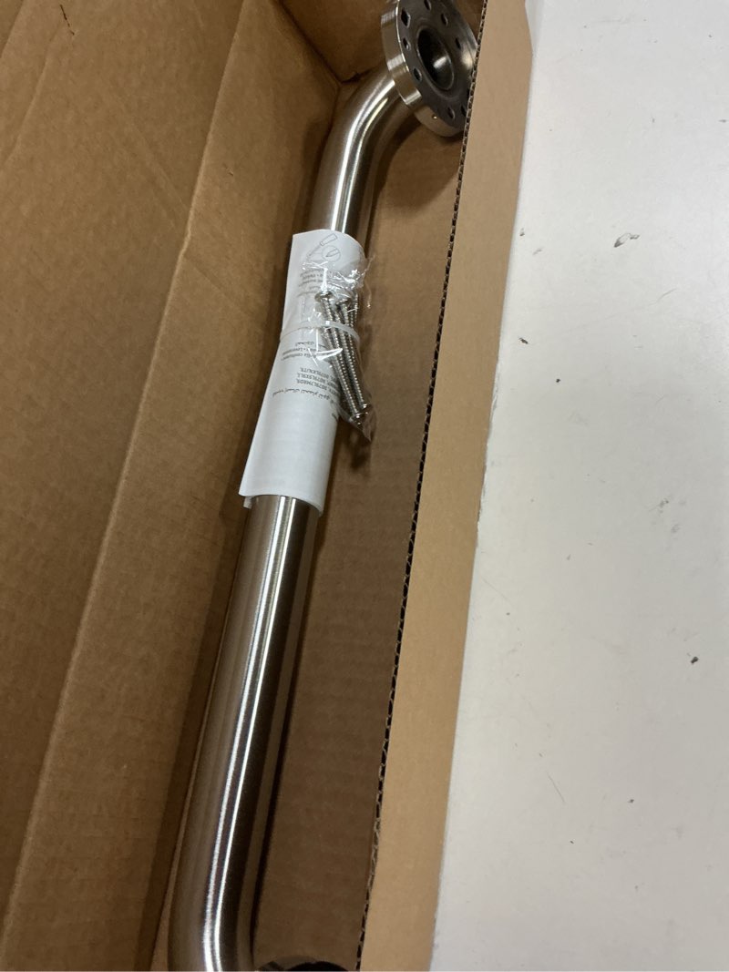 Condition photo showing Good Condition for amazon basics bathroom handicap safety grab bar, 18 inch length, 1.25 inch diameter, holds up to 500lbs, ada compliant, stainless steel 1.25-inch diameter 18 inch
