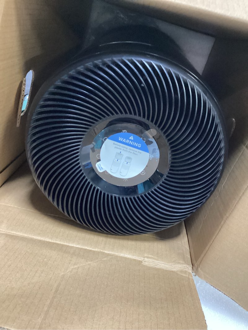 Condition photo showing Good Condition for levoit air purifiers for home large room up to 1733 ft² with hepa sleep mode, aham verifide, auto mode, air quality monitor, smart wifi, 3-in-1 filter for pet allergy, smoke, dust, core 400s-p, black core 400s-p black