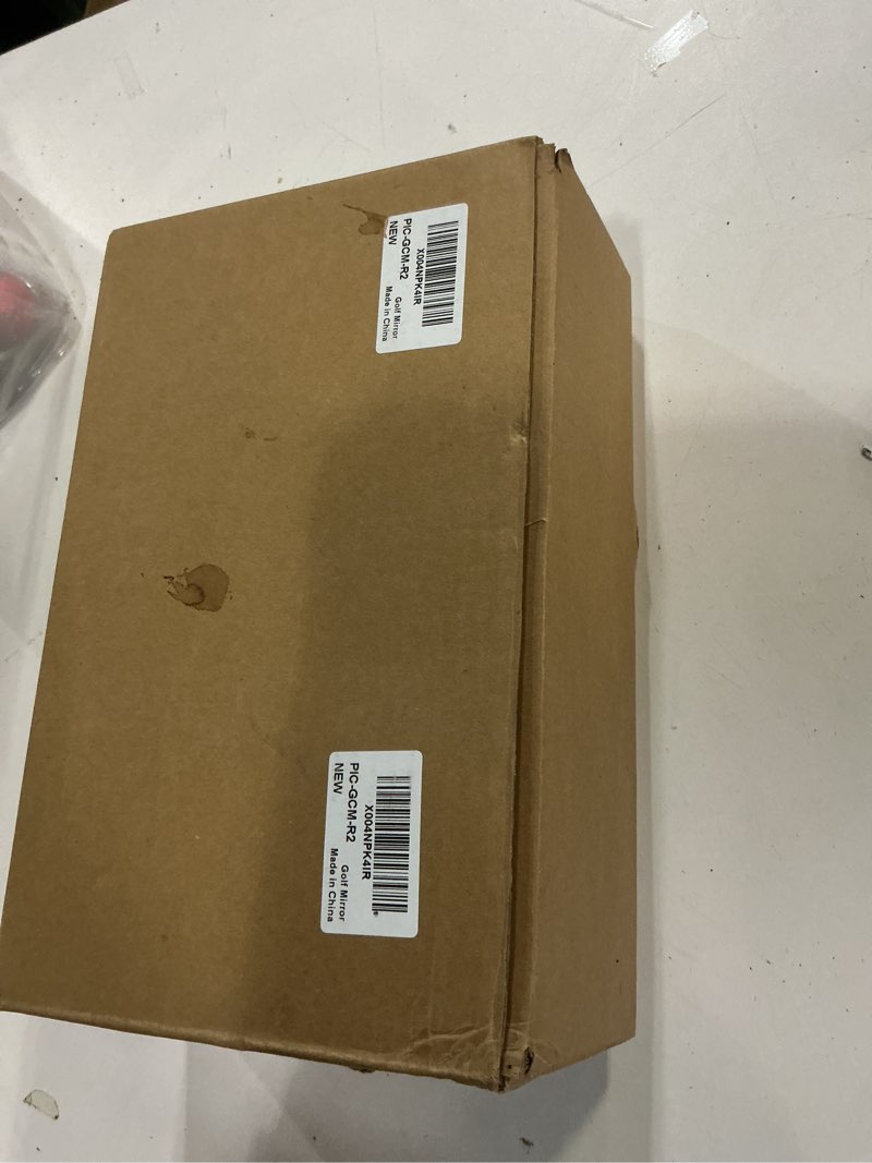 Condition photo showing New/Like New for Piclafe Universal Magnetic Side Mirrors with Recessed Reflector, Strong Magnetic Mirrors for Golf Cart, Tractors, Forklifts, Lawn Mowers, Compatible with Yamaha Club Car, EZGO, John Deere, Kubota B-Magnetic