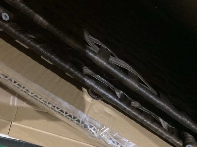 Condition photo showing Good Condition for Laundry Hamper with 4 Removable Liner Bags; 176L Handwoven Rattan Laundry Basket with Lid & Heightened Feet; Clothes Hamper with Side Handles (Brown) 176L (33.46x13x26.57 Inches) Brown