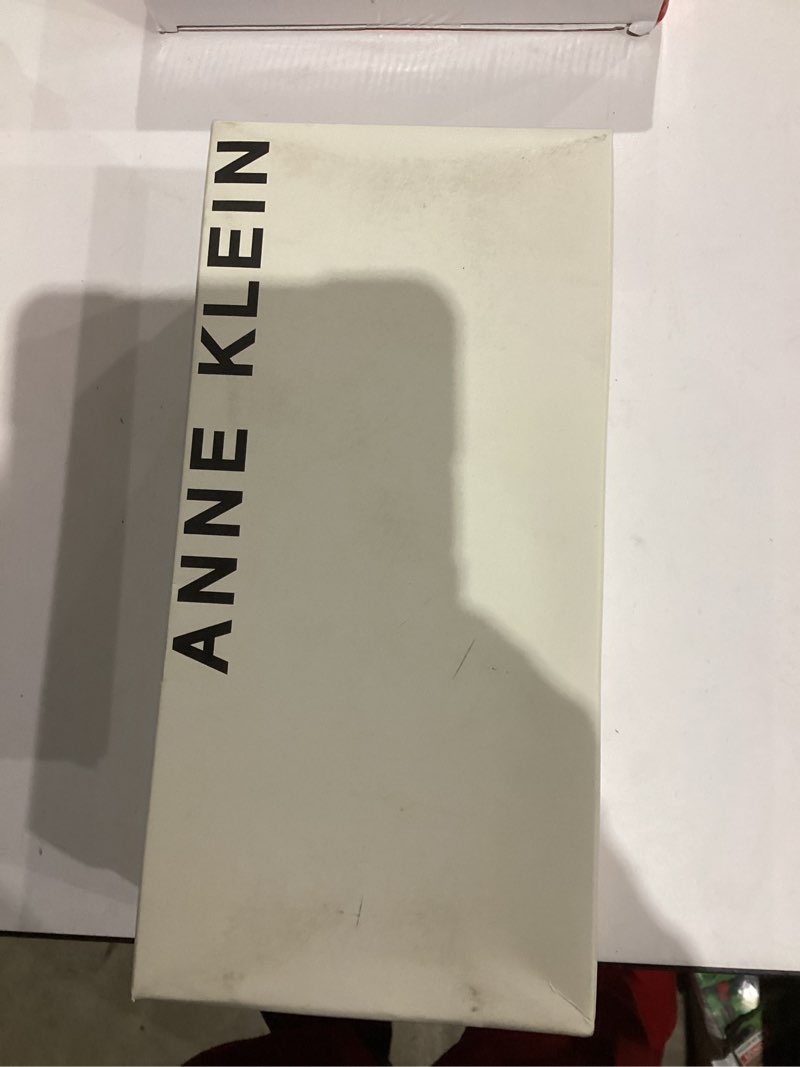 Condition photo showing As Is for Anne Klein Womens Willow 10 Black Smooth