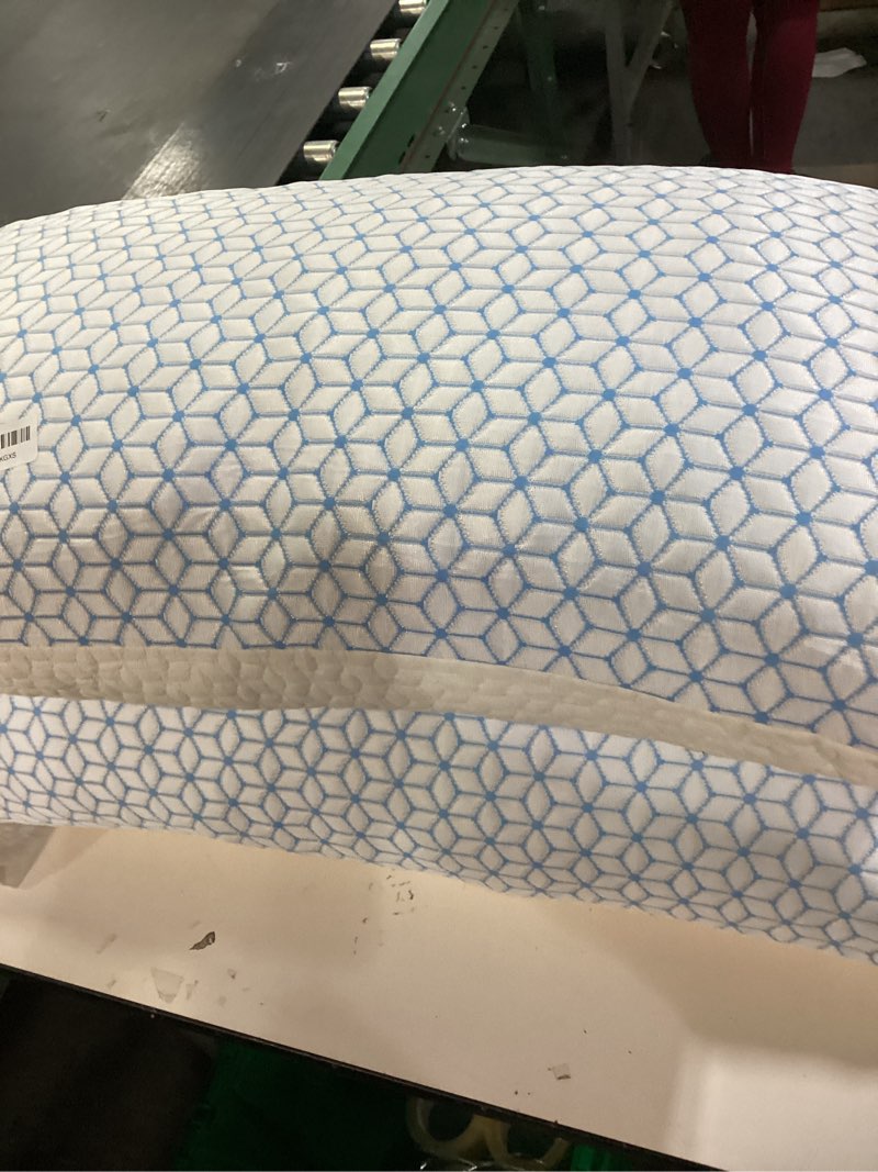 Condition photo showing Good Condition for Shredded Memory Foam Pillows King Size Set of 2, Cooling Pillow Firm and Soft Adjustable for Side Back Stomach Sleepers King (2 Pack)