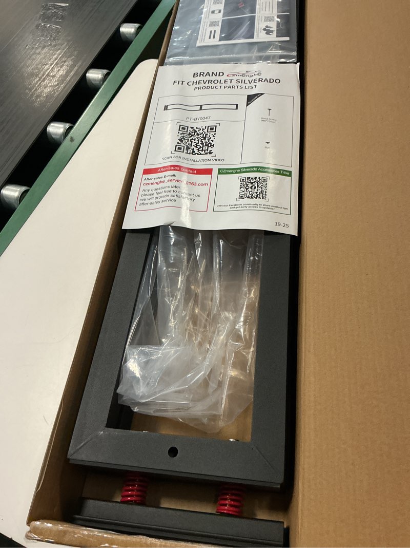 Condition photo showing Good Condition for Truck Bed Divider Compatible with 19-25 Chevy Silverado 1500 20-25 GMC Sierra 2500 HD 3500 HD Molle Panel Cargo Manager Replacement for 2019-2025 Chevy Silverado Accessories